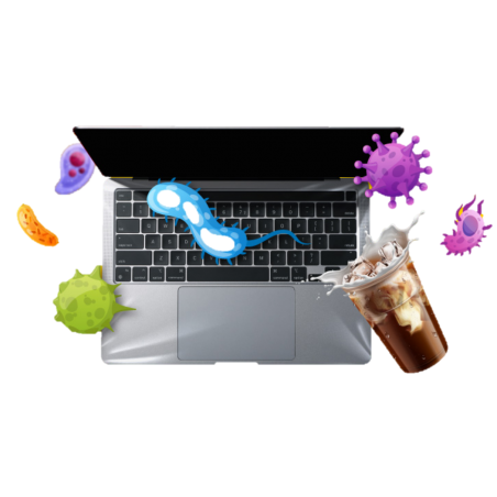 Hygieniskt TPU-tangentbordsskydd - 10-pack för alla tangentbord