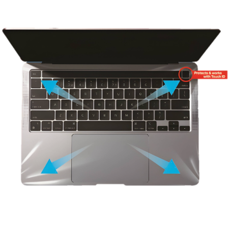 Hygienisk skyddsfilm för tangentbord utan latex - TPU plast - Svensk Binär Teknik AB