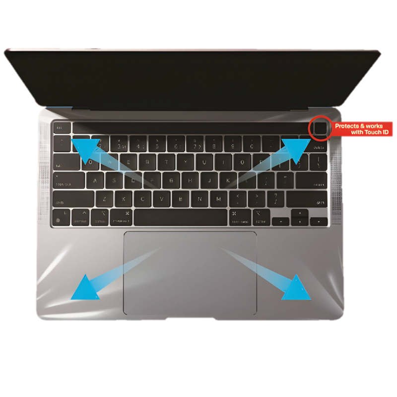 Hygieniskt TPU-tangentbordsskydd - 10-pack för alla tangentbord