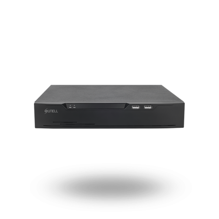4-kanals NVR IP-kamerainspelare, 12 MP-upplösning, rörelsedetektering och fjärråtkomst