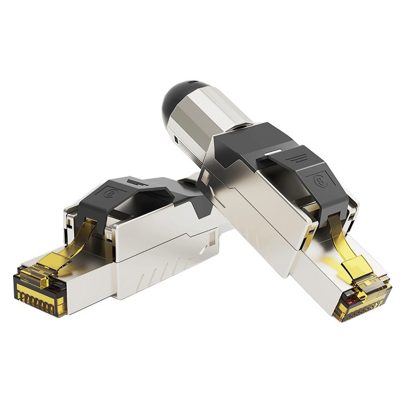 Industrial CAT. 8 RJ45 Connector - Shielded, STP | Easy Mounting