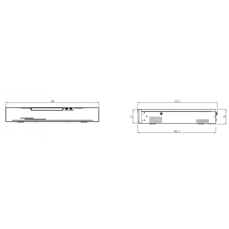 32 Channel NVR Recorder for IP Cameras | Up to 8MP Resolution | 4HDD | RAID Support