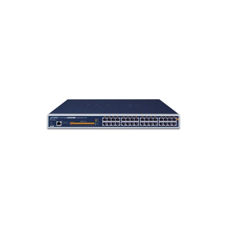 16-Port Gigabit PoE++ Injector | 95W per Port | 600W Total Power