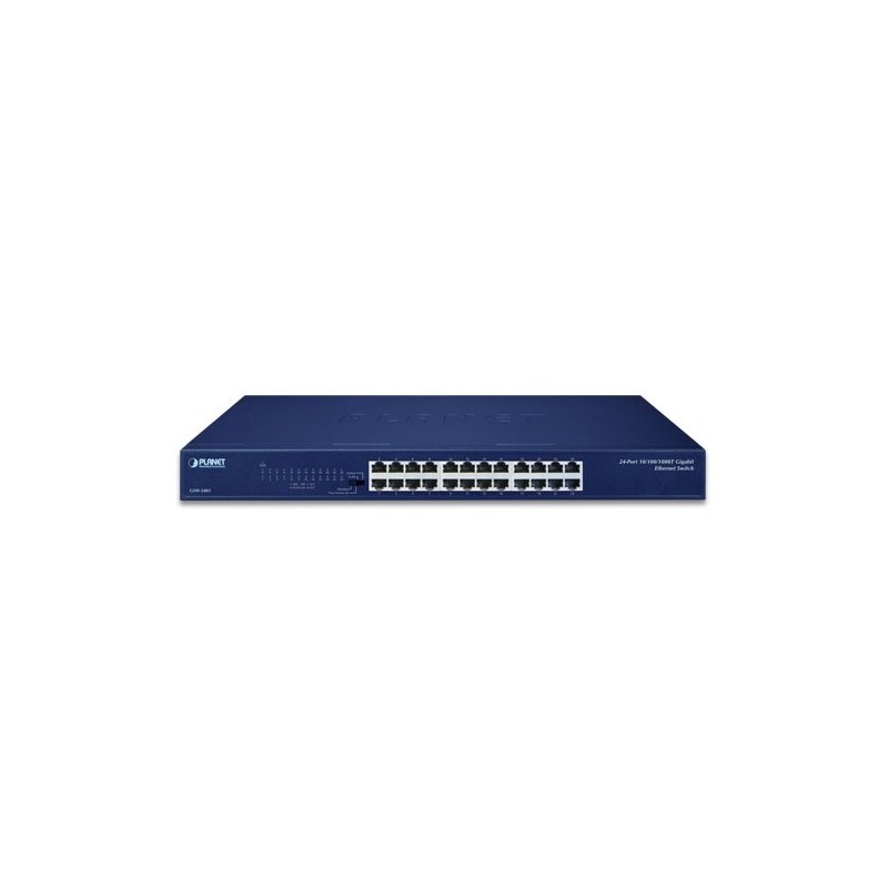 24 ports switch 10/100/1000Mbit RJ45, Unhaneeeeaged