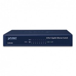 8 port gigabit switch with PoE, 5Vdc supply