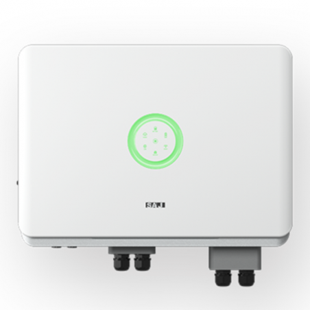 Högpresterande 3-fas 10KW Solpanel-växelriktare med MPPT, batteristöd och överspänningsskydd