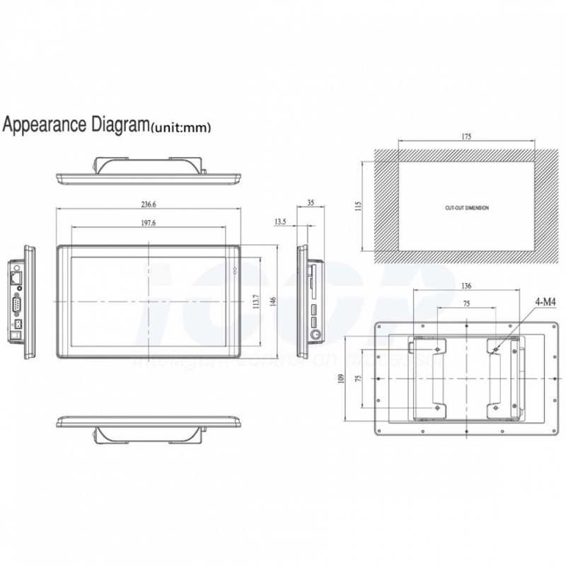Paneldator med microSD