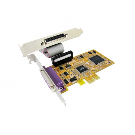 2 extra LPT parallellportar på PC:n med PCI Express-kort