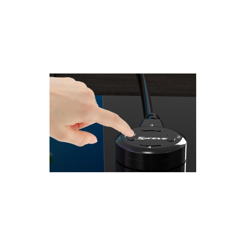 4-portars HDMI KVM-switch med USB 3.0, 4K@60Hz-stöd