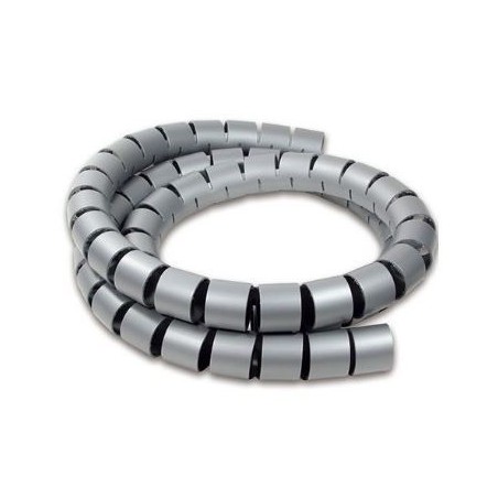 Kabelmontage med 25 mm diameter, grå säljs pr meter