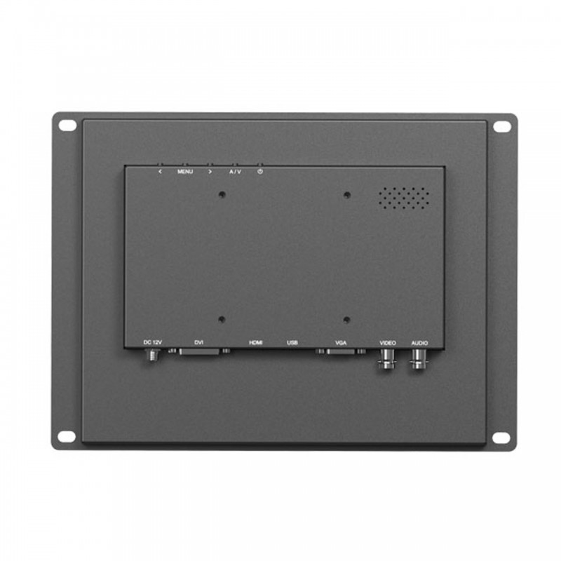 Panel mount Open Frame 9,7" TFT Touch skärm HDMI, VGA, DVI, Composite 4:3