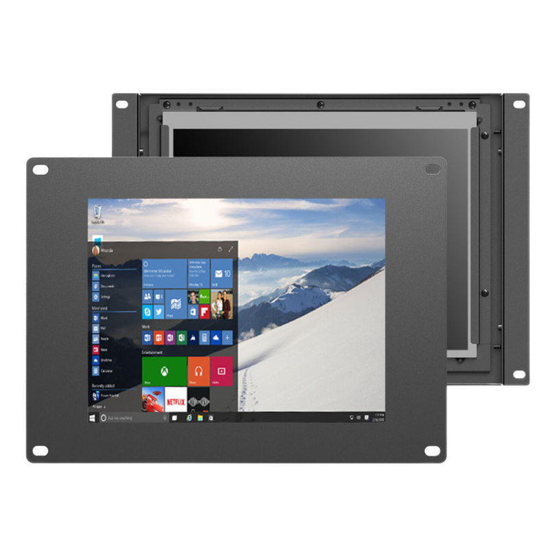 Pamel Mount Open Frame 9.7" TFT Touch screen HDMI, VGA, DVI, Composite 4:3