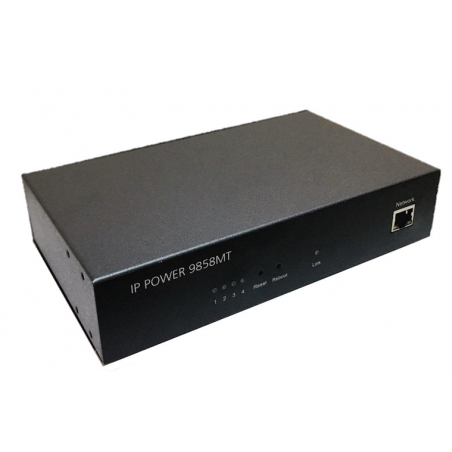 4-portars webbaserad på- och avstängningsutrustning via LAN och internet. Ping av stabil webbsida är routeravstängningskontroll