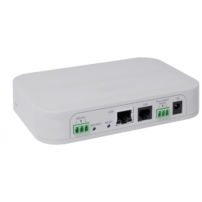 Remote control and data logging of Server rooms, industrial installation. Digital, analog, relay, CAN bus.