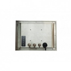 10.1" vandtæt IP66 og vandalsikker skærm i rustfrit stål, Full IP66/IP69K, VGA og HDMI - Binär Teknik AB