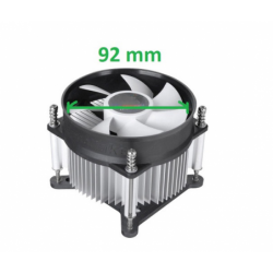 Efficient Aluminum CPU Cooler for LGA 1150/1155/1156 i3/i5/i7