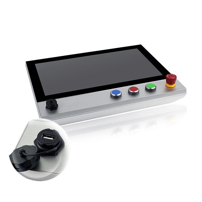 High-performance Panel PC with 15.6" touch screen IP65 full, Intel 8th Gen i3-8145U, 2.1GHz