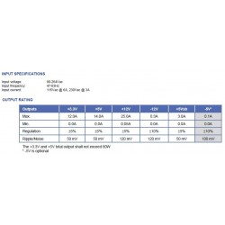 300 1 Unit voltage supply ATX 300Watt 1unit cabinet industrial PC