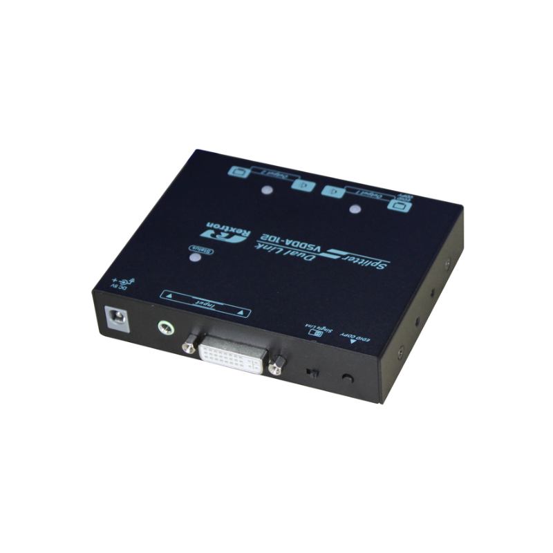 DVI-D Dual Link splitter with audio. 2560 x 1600, EDID copy.