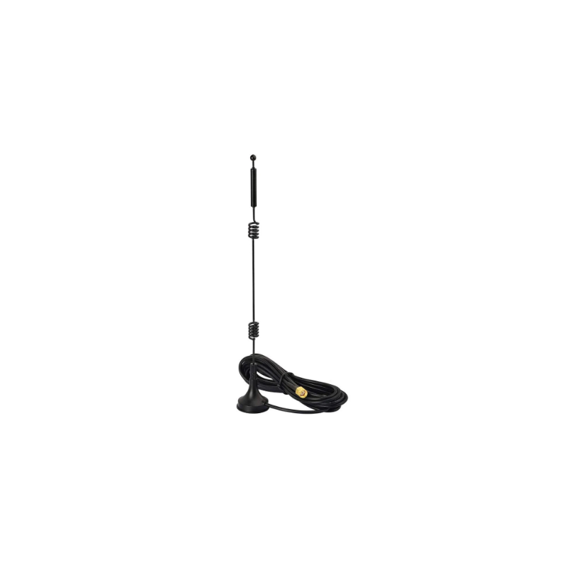 9 dBi LTE GSM whip antenna with magnetic base. 3 meter cable with SMA male