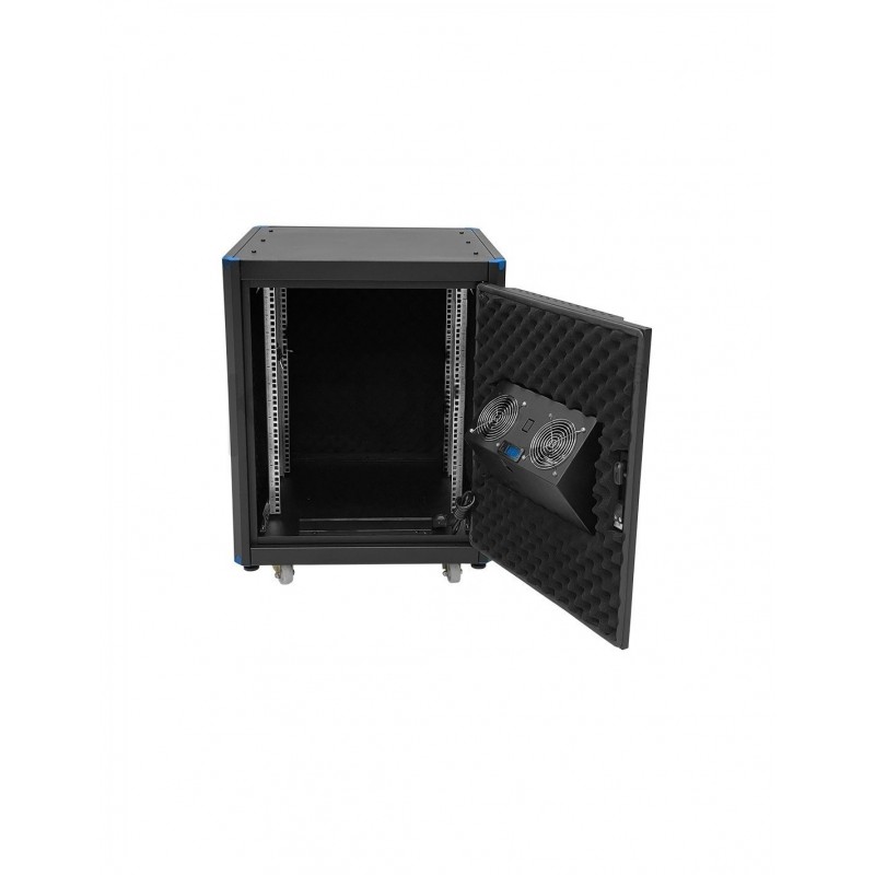 Sound-insulating 19" RACK, simple and sensible solution.