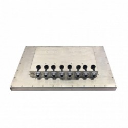 Industriell panel-PC 15,6" 6 x IP65 tillgänglig med i3, i5, i7, J1900 Celeron, pekskärm 24VDC, USB, VESA