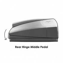 X-KEYS XK-0986-UEP3-R - USB foot pedal with software - can execute HID macros via the USB port