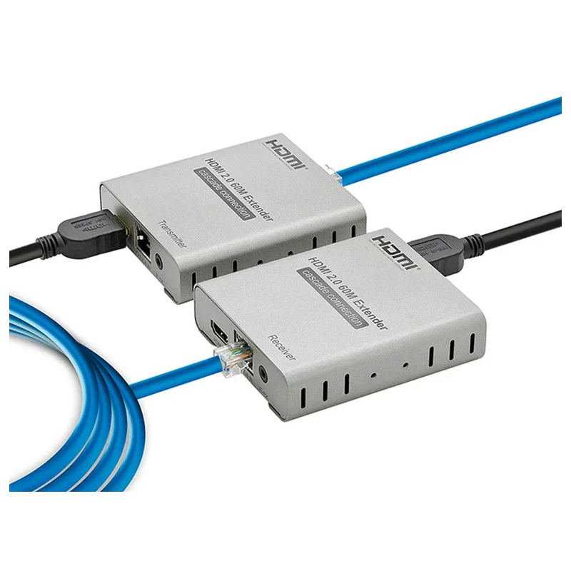 4K HDMI Extender Set - Up to 60m Over RJ45 Cat 5e/6/7