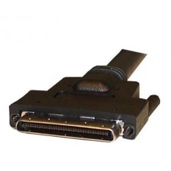 VHDCI SCSI cable with VHD Centronics 68-pin male connector