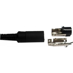 DIN 5 female connector with the cap. Soldering Terminals.