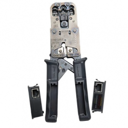 RJ45 8P8C: Rj45, 6P6C RJ12 6P4C RJ11 crimping tool with cable tester