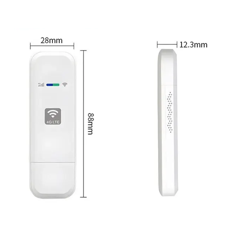 Höghastighets 4G LTE USB-modem med Wi-Fi | Upp till 150 Mbps nedladdningshastighet