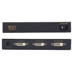 2 Ports DVI-D Splitter - 4K Resolution, Easy Installation