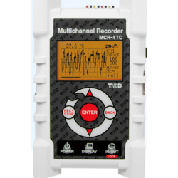 4-kanalig temperaturdatalogger, USB, för termoelement K, J, T, S, R, -270°C till + 1760°C