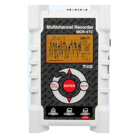 4-kanalig temperaturdatalogger, USB, för termoelement K, J, T, S, R, -270°C till + 1760°C