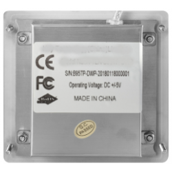 Industrial Touch pad, Low profile keys, USB and for front mounting