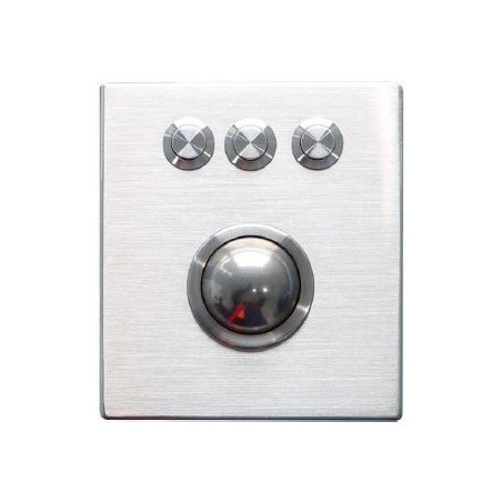 Industriell optisk trackball stål, IP68, IP65, vattentät, USB