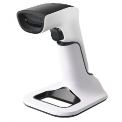 Handheld 1D, 2D, QR code scanner with Bluetooth and with table stand