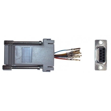 DB9 hona till RJ45 hon anpassningsåtgärder kontakt med valfria PIN Uppdrag