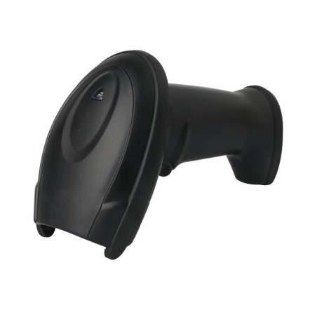 Handhållen 1D 2D QR-skanner med 1,8 meter USB-kabel, fallsäker till 1,5 meter