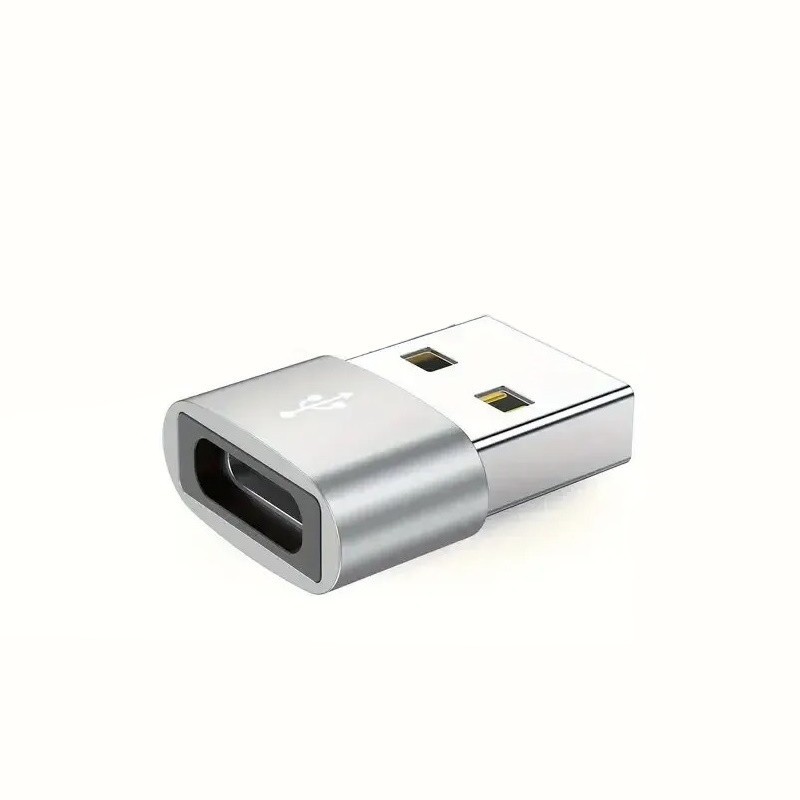 USB-C female → USB-A male Adapter (USB 2.0) – 480 Mbps
