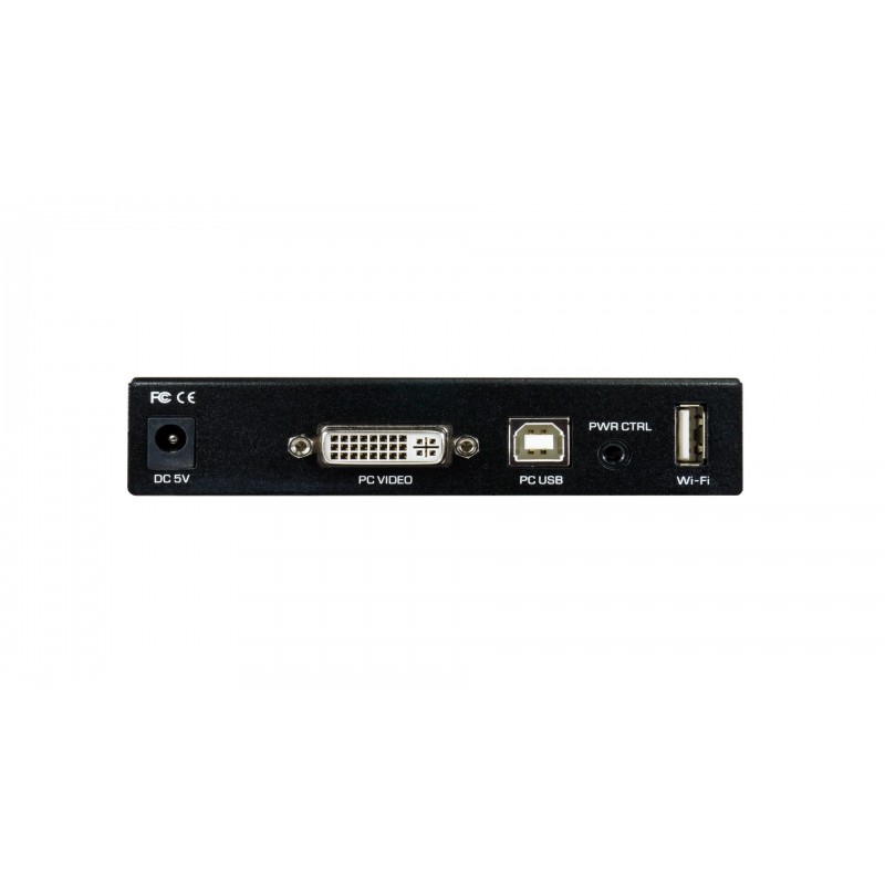 IP-based KVM Switch Console with DVI/VGA up to 1920x1200 resolution