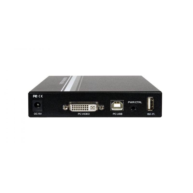 IP-based KVM Switch Console with DVI/VGA up to 1920x1200 resolution