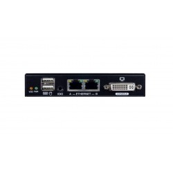 IP-based KVM Switch Console with DVI/VGA up to 1920x1200 resolution