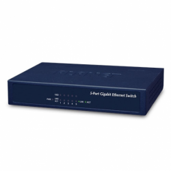 5-port Gigabit Ethernet switch - 10 Gbps bandwidth