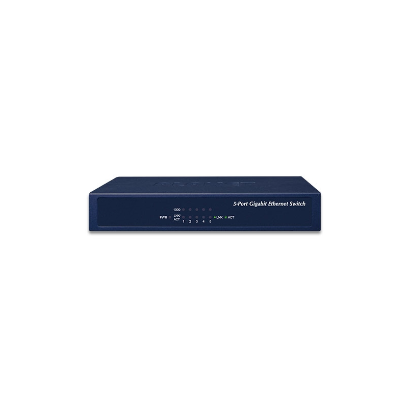 5-portars Gigabit Ethernet-switch - 10 Gbps bandbredd