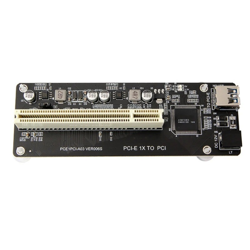 PCI Express till PCI-adapter - Externt Plug & Play-stöd 2,5 Gbps hastighet