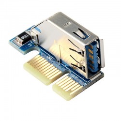 PCI Express to PCI Adapter - External Plug & Play Support 2.5Gbps Speed