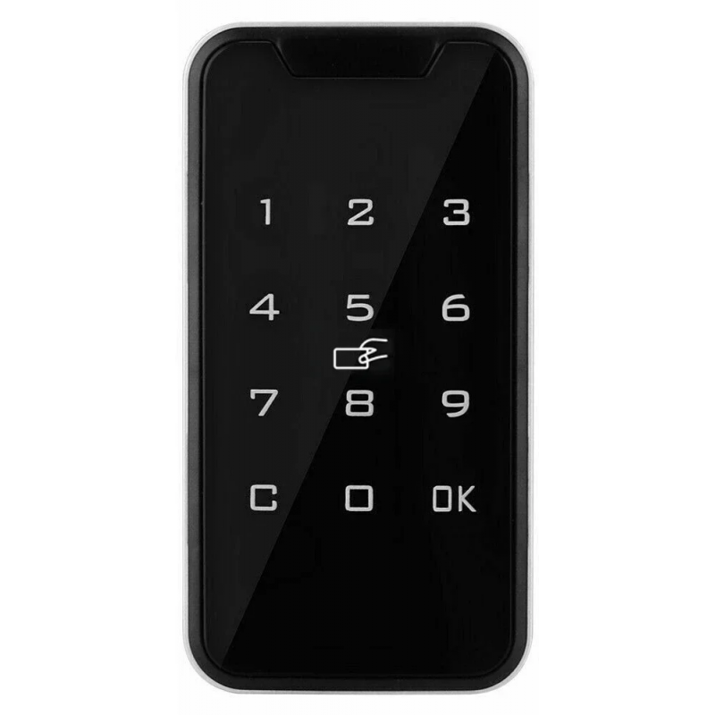 Säkert skåplås med touch- och engångslösenordsåtkomst