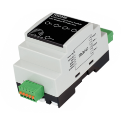 4 channel MODBUS RTU relay module, with SPST relay contacts. RS485, up to 63 nodes